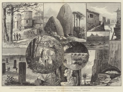 Antiquarian Sketches in Guatemala, Central America by Paul Frenzeny